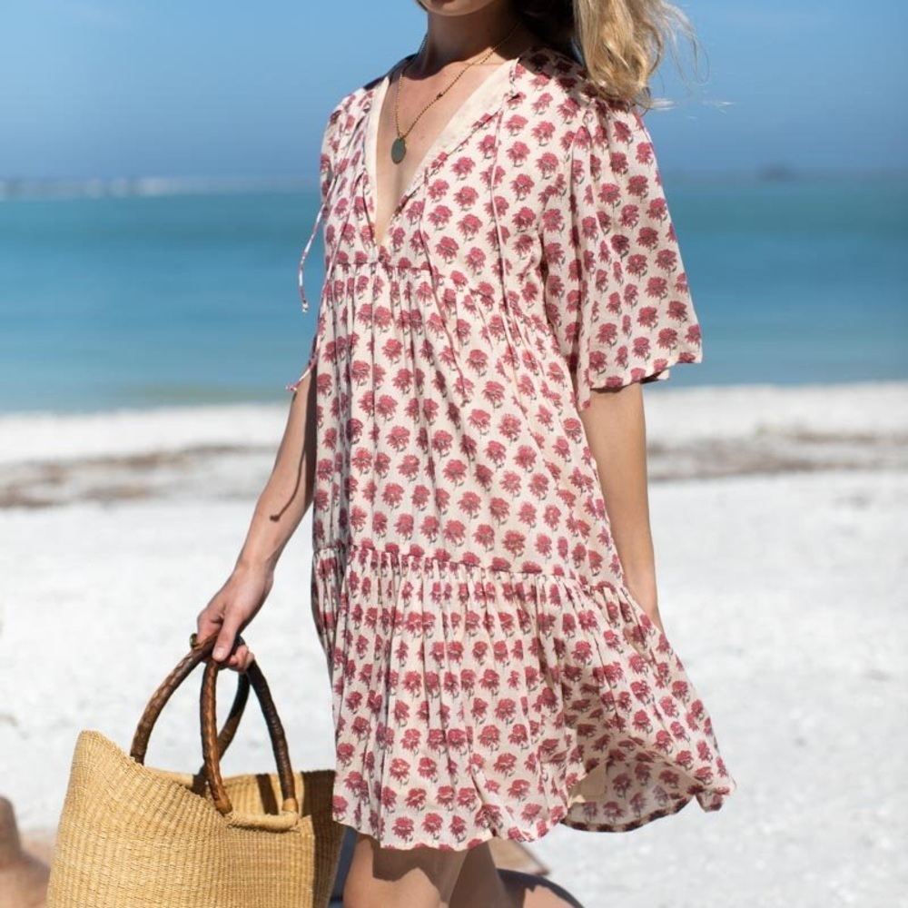 NWT Emerson Fry Isla Dress  Alma Print Sz M/L